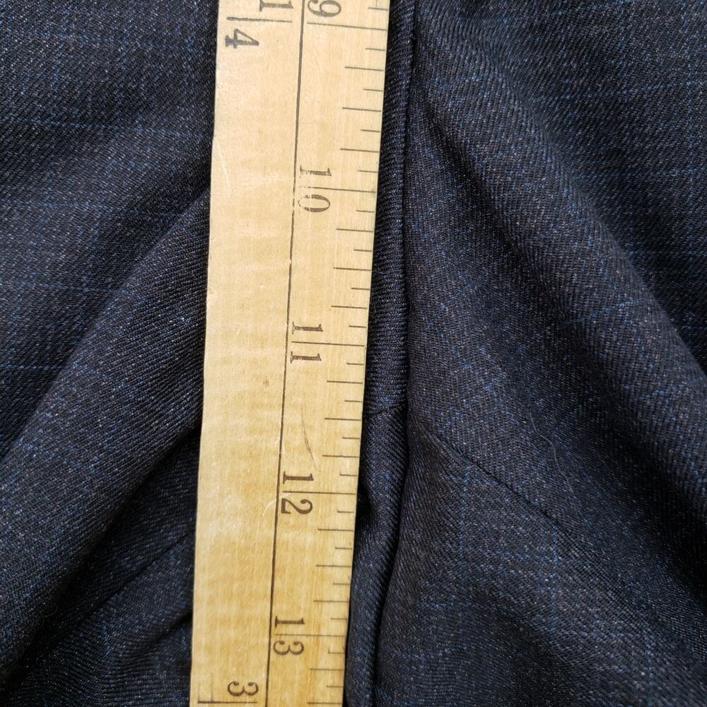 Worthington Straight Leg Pants Women 18 Black Gray Plaid Casual Business 38x31 - Picture 11 of 12